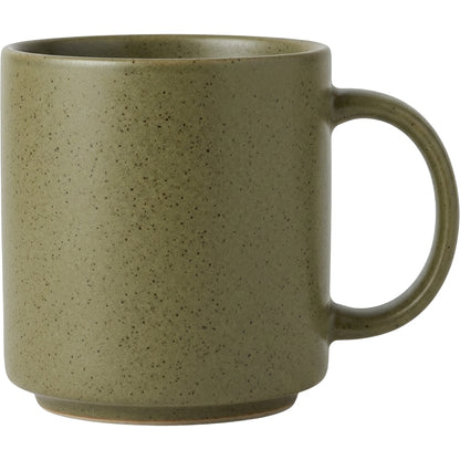Modha Speckled Stoneware Mug 350 ml Olive - Product view